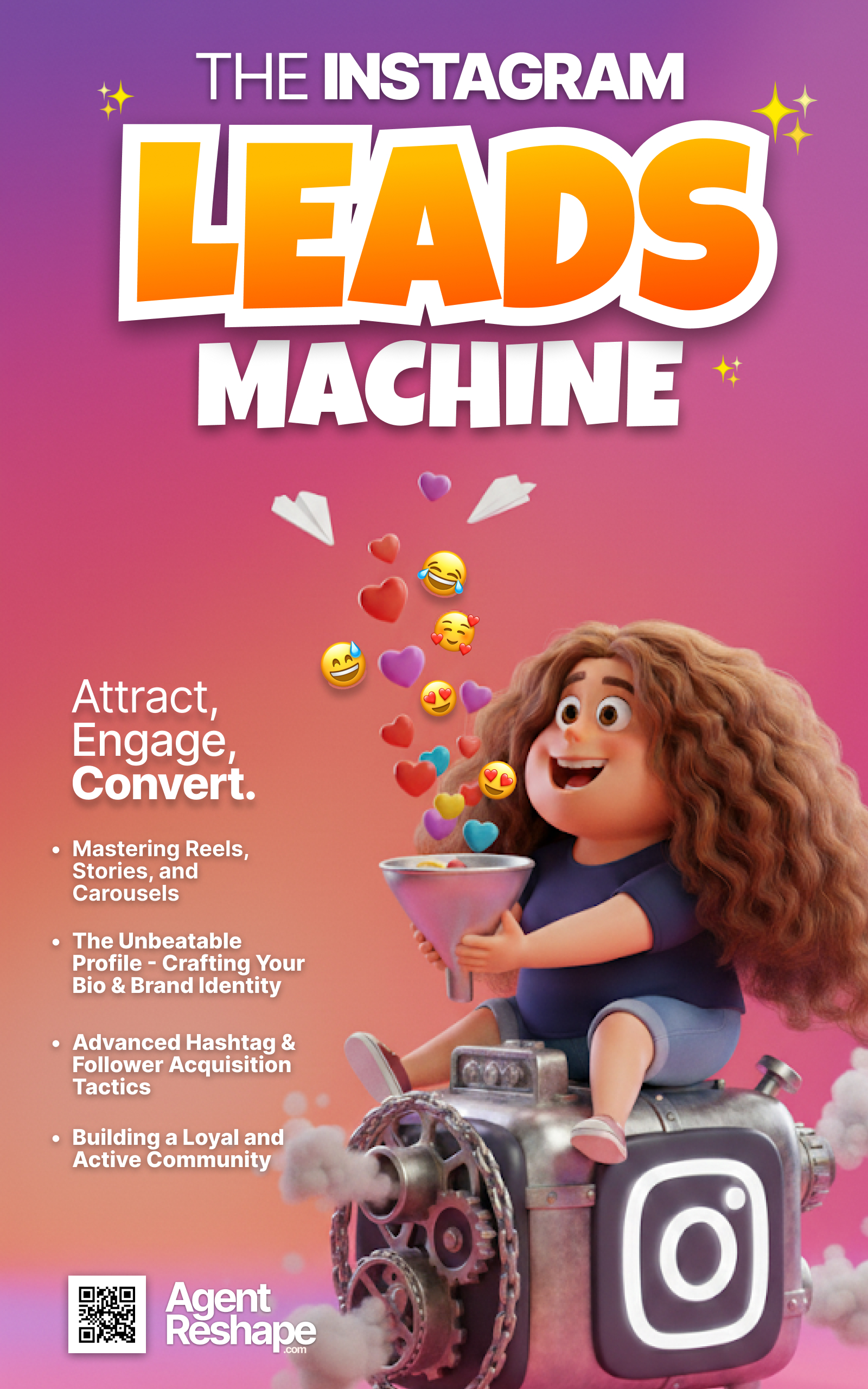 Instagram leads for realtors ebook cover